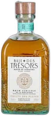 photo Baie des Tresors Fruit des Pluies Rhum Agricole Ambre 50