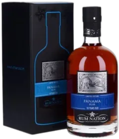 photo Nation Panama 10 Ans Rum 40 Etui