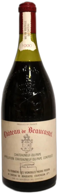 photo Chateau de Beaucastel Chateauneuf du Pape 1990 Magnum