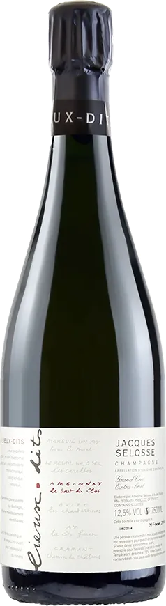 photo Lieux-Dits 'le Bout du Clos' Ambonnay Grand Cru Extra Brut Jacques Selosse