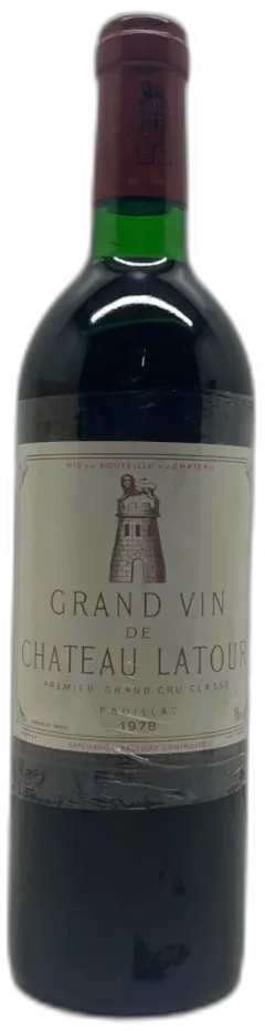 illustration du vin Château Latour 1978