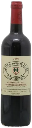 photo Château Pavie Macquin 1er Grand Cru Classé B 2005