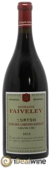 photo Corton Grand Cru Clos des Cortons Faiveley