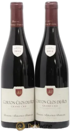 photo Corton Grand Cru Clos du Roi Maratray-Dubreuil