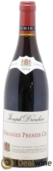 photo Maranges 1er Cru Maison Joseph Drouhin 1999