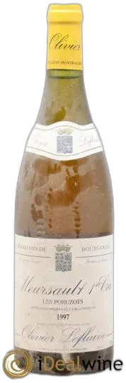photo Meursault 1er Cru Poruzots Olivier Leflaive 1997