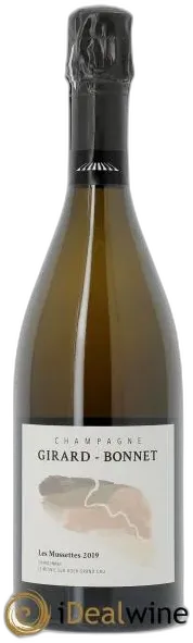 photo les Mussettes Grand Cru Extra-Brut Girard-Bonnet 2019