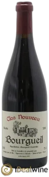 photo Bourgueil Clos Nouveau Domaine du Bel Air 2018