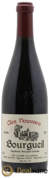 photo Bourgueil Clos Nouveau Domaine du Bel Air 2017