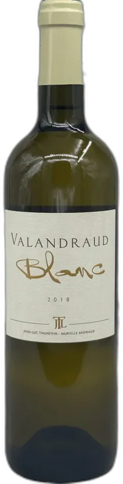 photo Château Valandraud Blanc 2018 Vin de Bordeaux