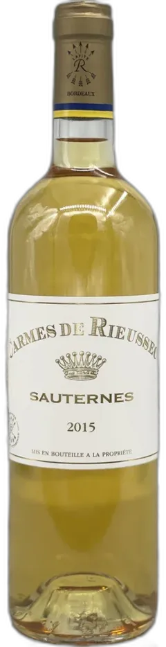 photo Château Rieussec Carmes de Rieussec 2015 Vin de Sauternes