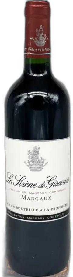 photo Château Giscours la Sirène de Giscours 2014 Vin de Margaux