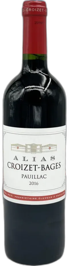 photo Château Croizet-Bages Alias 2016 Vin de Pauillac