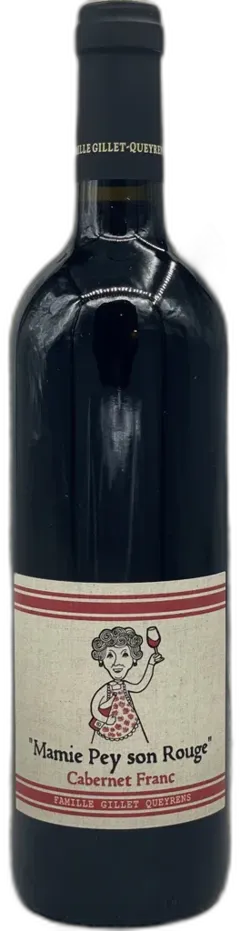 photo Château Grand Peyruchet Mamie Pey Son Rouge 2021 Vin de Cadillac Côtes de Bordeaux