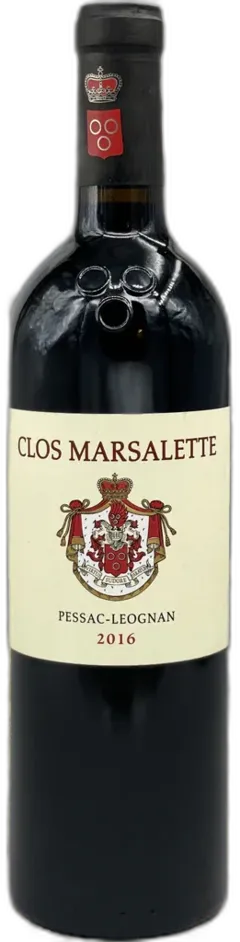 photo Clos Marsalette 2020 Vin de Pessac-Léognan