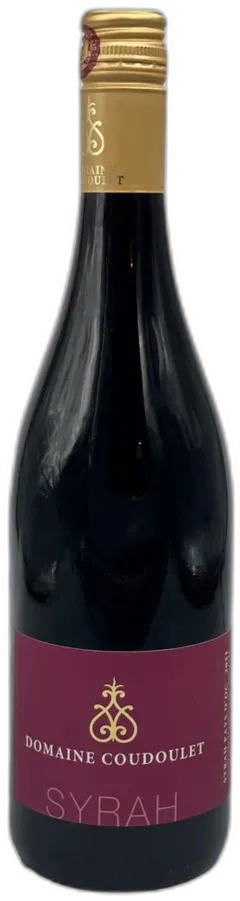 capture du vin Domaine Coudoulet Syrah 2021 Vin d'Igp Pays d'oc