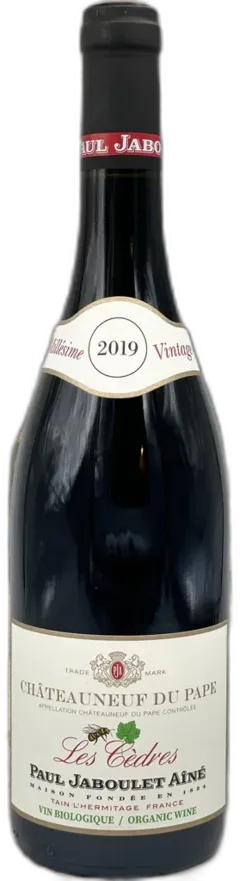 photo Paul Jaboulet Ainé les Cèdres 2019 Vin de Châteauneuf-du-Pape