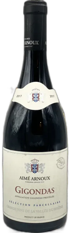 photo Aimé Arnoux Sélection Parcellaire 2017 Vin de Gigondas