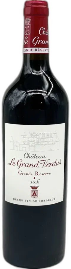 photo Château le Grand Verdus Grande Réserve 2016 Vin de Bordeaux Supérieur