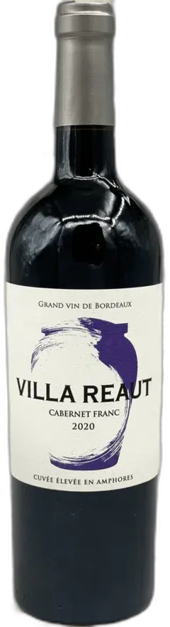 photo Château Réaut Villa Réaut Cabernet Franc 2020 Vin de Cadillac Côtes de Bordeaux