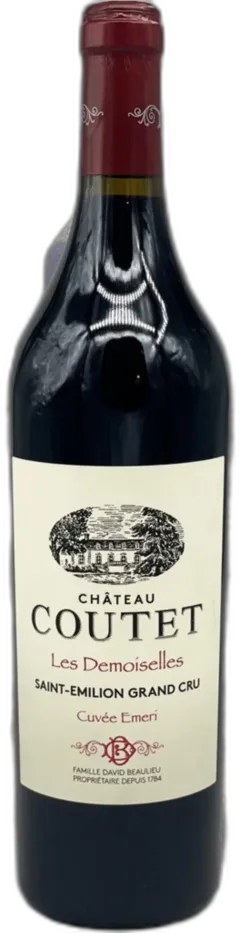 photo Château Coutet les Demoiselles Cuvée Emeri 2020 Vin de Saint-Emilion Grand Cru