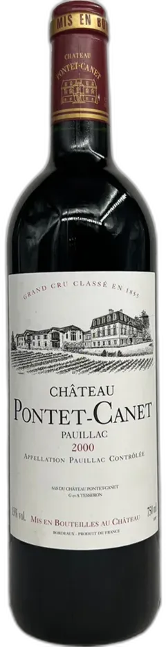 photo Château Pontet-Canet 2000 Vin de Pauillac