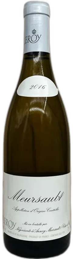 photo Domaine Leroy sa 2016 Vin de Meursault