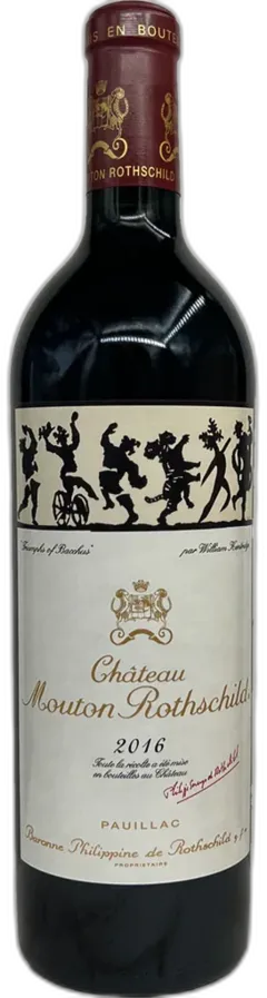 photo Château Mouton Rothschild 2016 Premier Grand Cru Classé Vin de Pauillac