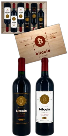 image du vin Bitcoin la Cuvée® 2017