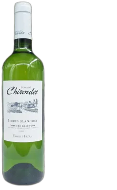 capture du vin Domaine Chiroulet Terres Blanches Blanc 2023 Vin de Côtes de Gascogne
