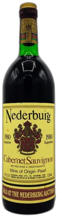 photo 1980 Nederburg Cabernet Sauvignon