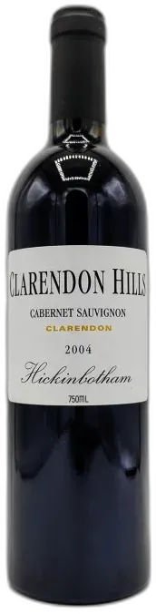 photo 2004 Hickinbotham Cabernet Sauvignon Clarendon Hills