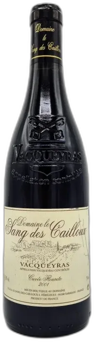 photo 2001 le Sang des Cailloux Cuvée Floureto