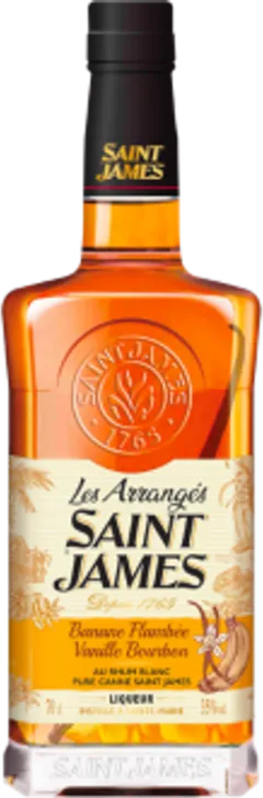 photo Rhum Arrangé Saint-James Banane Flambée & Vanille Bourbo