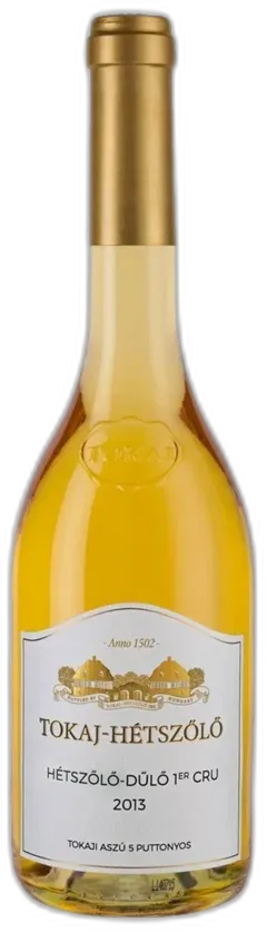 photo du vin Tokaj-Hétszőlő Aszu 5 Puttonyos 1er Cru 2008