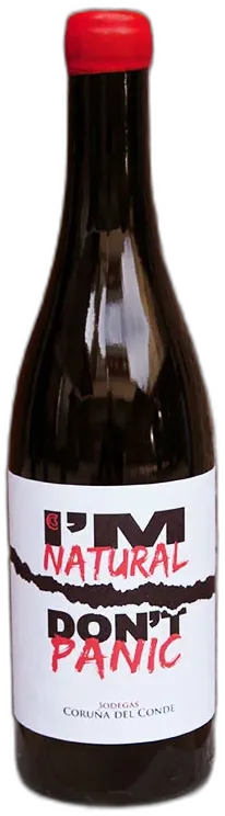 illustration du vin i'm Natural Don't Panic 8 Rouge 2018