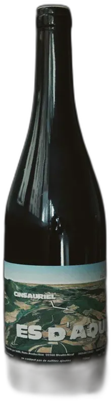capture du vin es d’Aqui Cinsauriel Rouge 2019