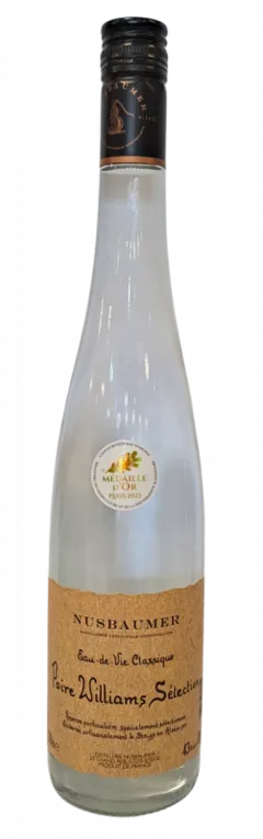 photo Eau de Vie Classique Poire Williams Sélection Nusbaume