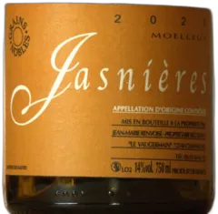 image du vin Jasnières Tri de Grains Nobles