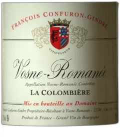 photo la Colombière Vosne-Romanée Confuron-Gindre