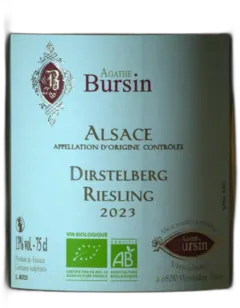 photo du vin Riesling Dirstelberg Agathe Bursin