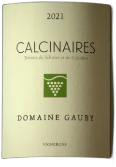 photo Calcinaires Blanc Gauby