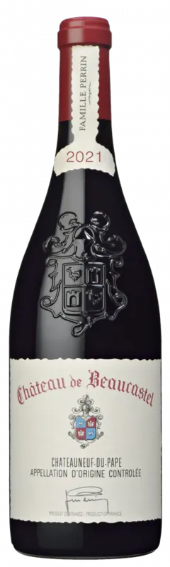 photo du vin Château de Beaucastel Châteauneuf-du-Pape Rouge 2021