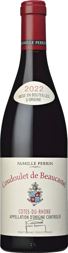 photo Château de Beaucastel Côtes du Rhône Coudoulet Rouge 2022