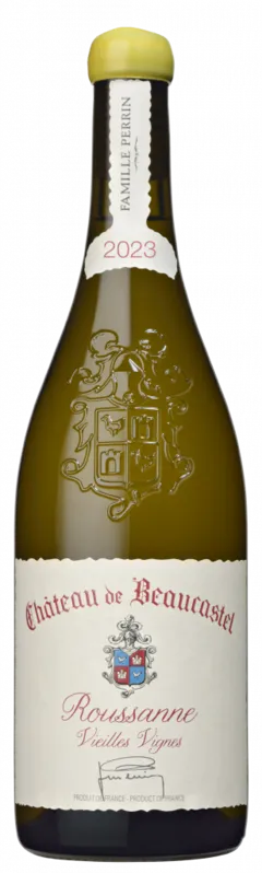 photo Château de Beaucastel Châteauneuf-du-Pape Blanc Roussanne Vieilles Vignes 2023