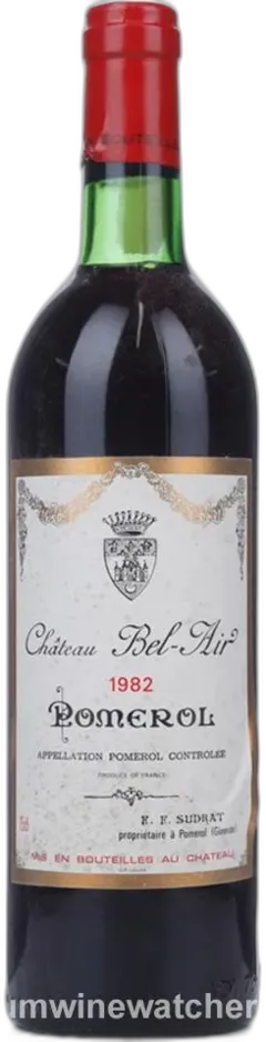 illustration du vin Bel Air Pomerol
