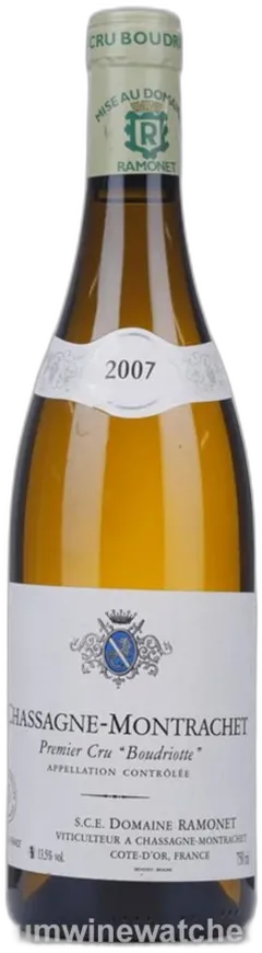 vue du vin Chassagne Montrachet Blanc Boudriotte