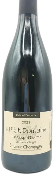 illustration du vin Saumur Champigny le p'Tit Domaine le Coup d'Douze 2023