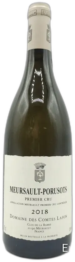 photo Meursault-Porusots Premier Cru Domaine des Comtes Lafon 2018