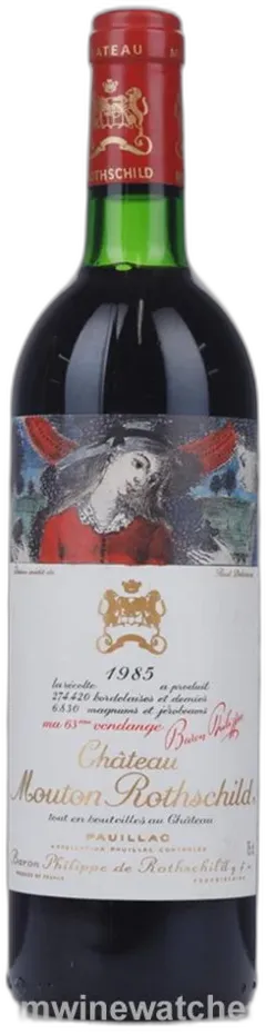 photo 1985 Mouton Rothschild